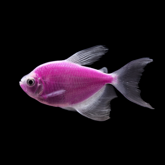 Picture of GLOFISH(R)TETRA-LONGFIN GALACTIC(R) PURPLE(R) 